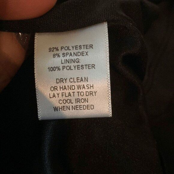 Kiyonna Flaunt Ruched Cocktail Party Dress Black 14 LBD Event EUC - Picture 7 of 7